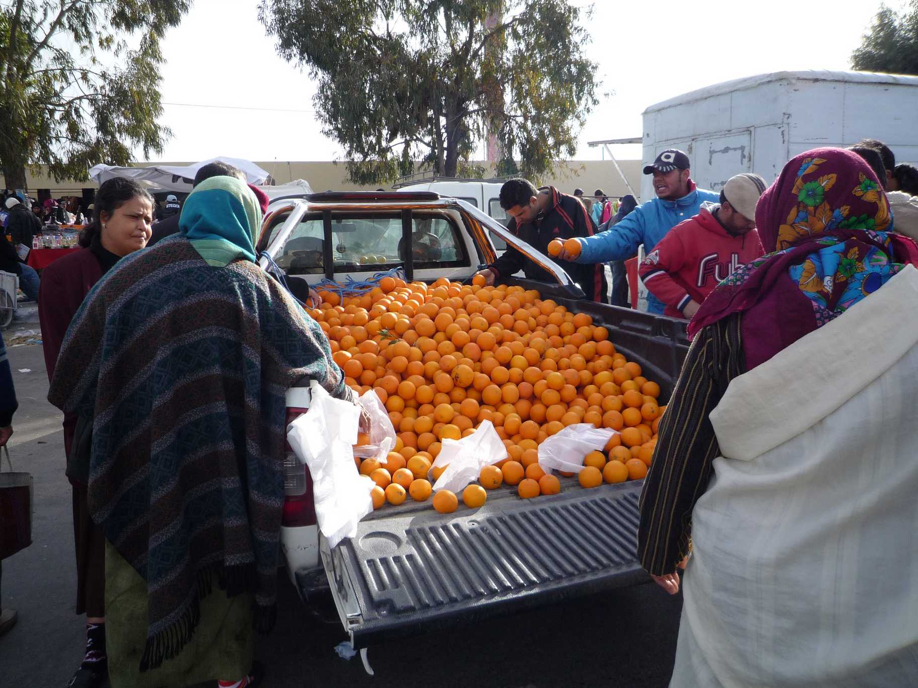 Vente à la sauvette en Tunisie