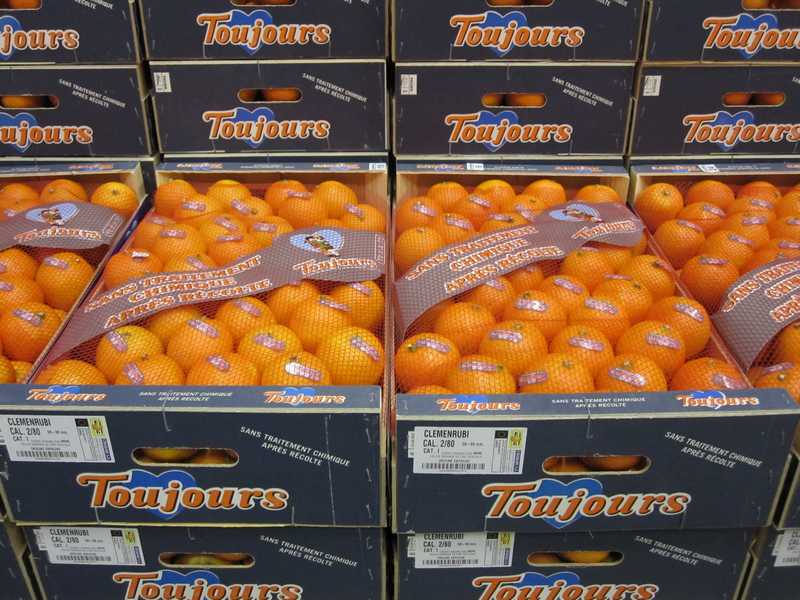 clementines espagne non traitées TOUJOURS 