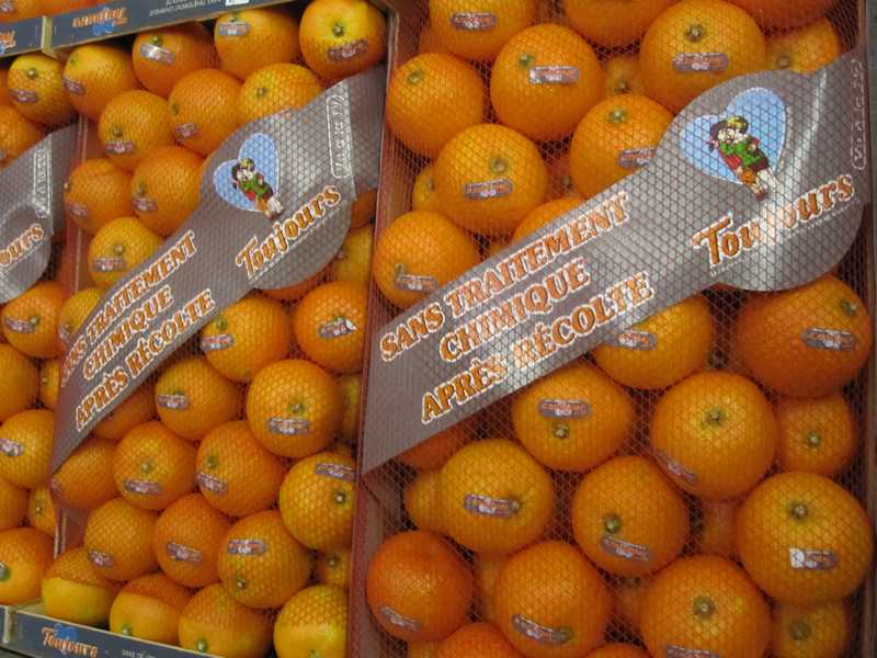 clementines espagne non traitées TOUJOURS 