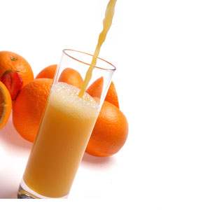 jus d'orange frais d'espagne