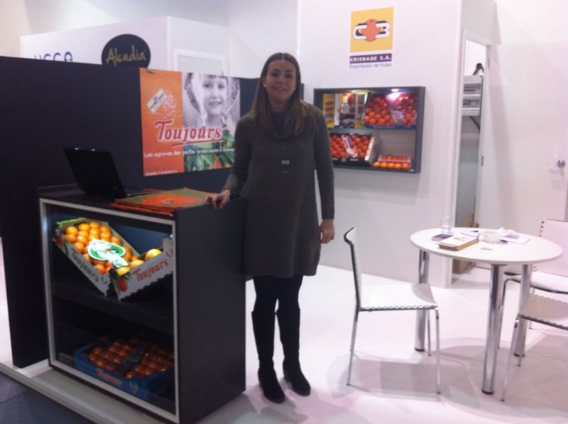 fruit  logistica berlin 2012 ... les agrumes oranges clementines et citrons non traités toujours présent !!